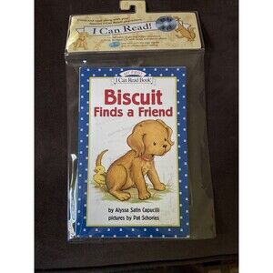 Biscuit Finds a Friend Audiobook book and CD set My First I Can Read Book